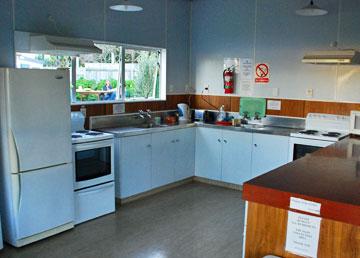 Camp kitchen area