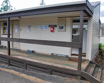 Campsite facilities building