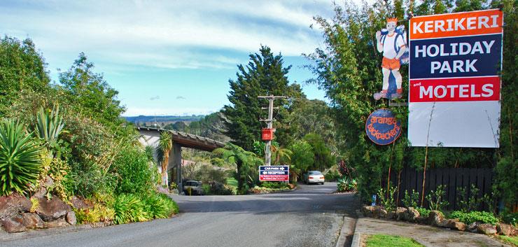 Entrance to the Holiday Park