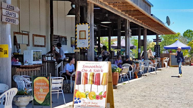 Eating out at the market