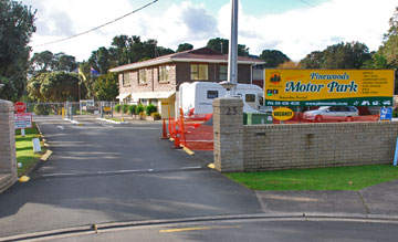 Entrance to the motor park