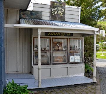 Historic Store window display