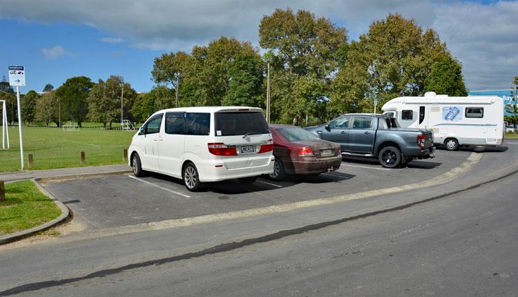 Designated parking area