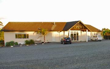 The Warkworth Golf Club clubhouse