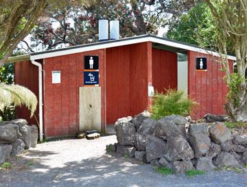 Campsite toilets