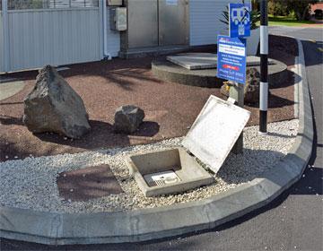 The public dump station