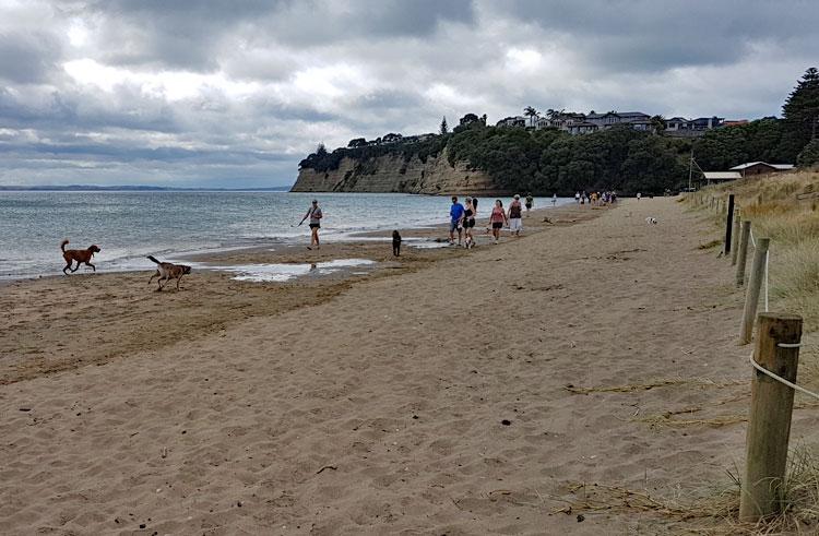 The beach at Long Bay