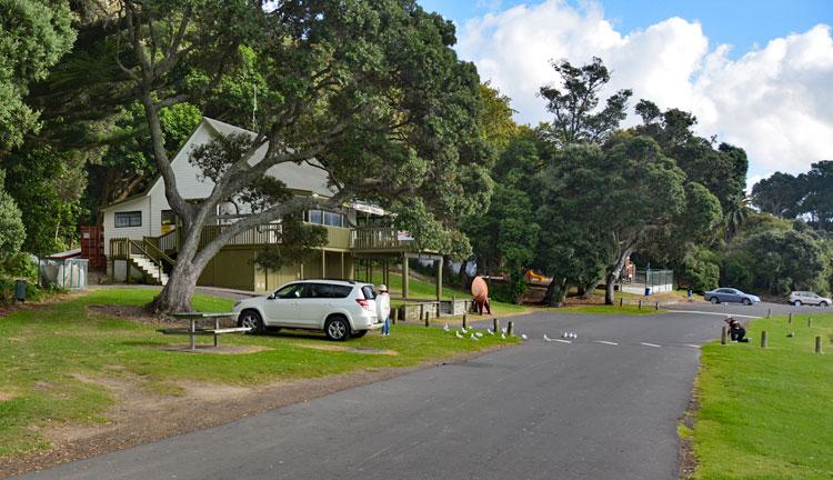 Entrance to the reserve