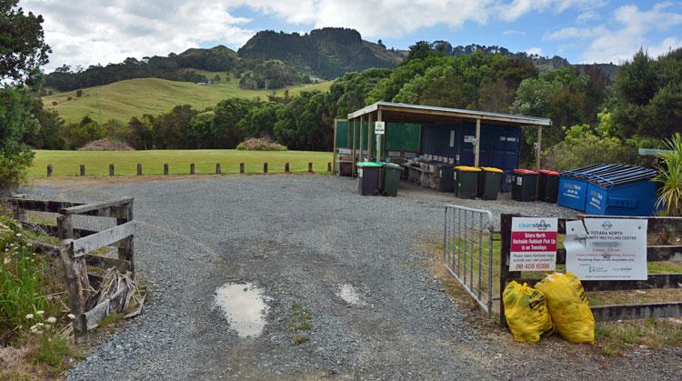 Totara North recycling facility