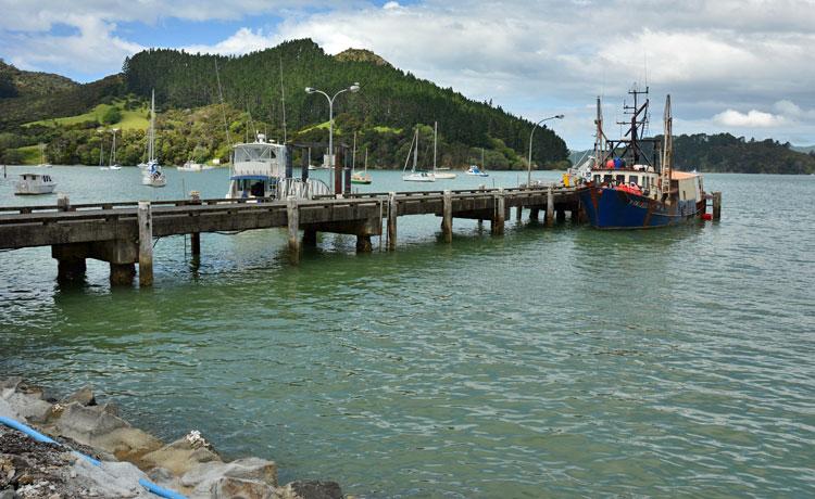 View from the wharf