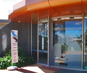 Te Ahu Centre entrance