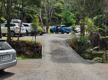 Bridge to the carpark