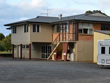 Golf Club building and reception