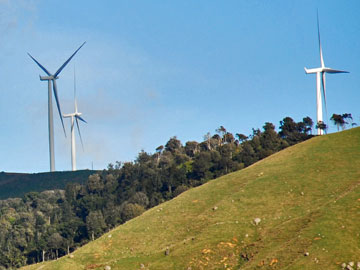 Wind mills on the hill