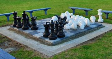 King sized chess set