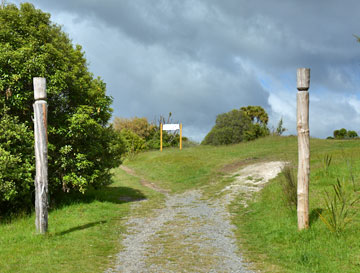 Entrance to the reserve