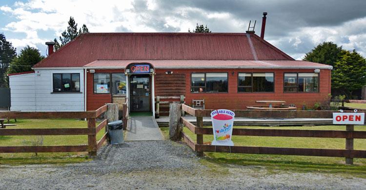 Entrance to the Rangitaiki Lodge