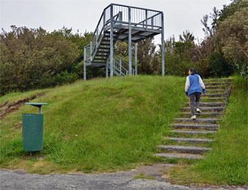 Viewing platform at the top