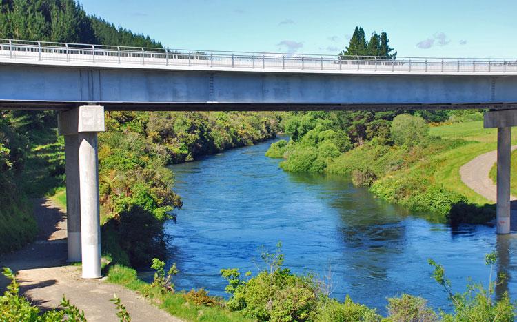 Bridge over the Waikato river