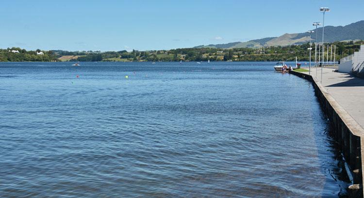 View over the lake