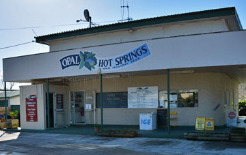 Opal Hot Springs Reception