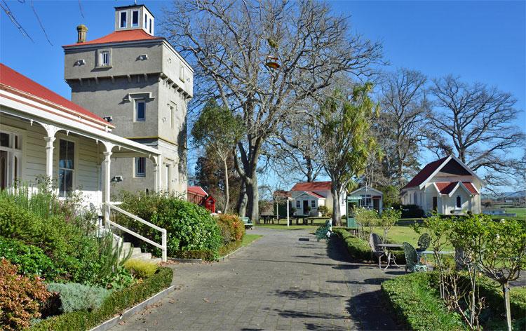 The Firth Tower on entering the mueseum grounds