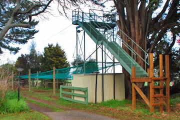 Adventure jumping platform