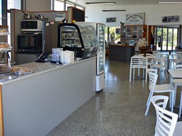 The museum cafe