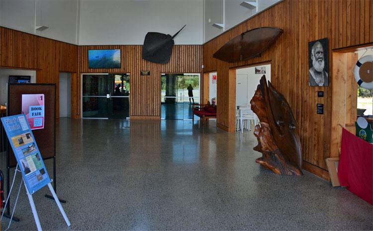The main foyer and reception