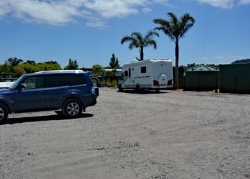 Tavern parking area