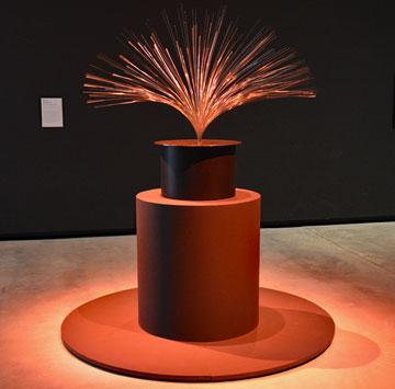 Len Lye Fire Bush sculpture