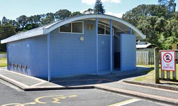 Public toilets for the reserve