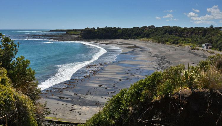 Middleton Bay taken from the cliff top