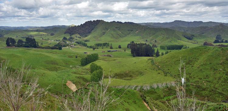 Rugged farmland