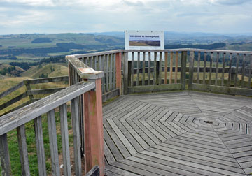 View from the viewing platform
