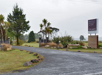 Entrance to the Discovery Lodge