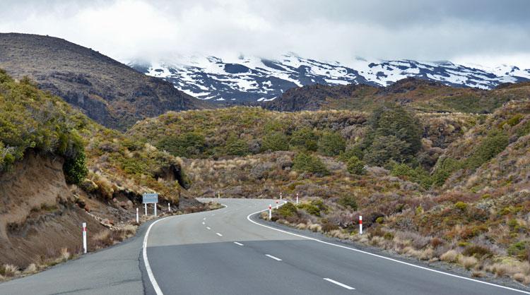 Landscape viewed from the carpark