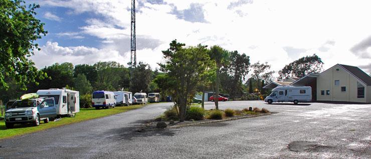 Parking area available at the Wanganui East Club