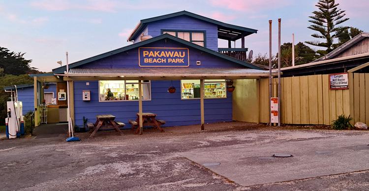 Pakawau Beach Store and campsite office