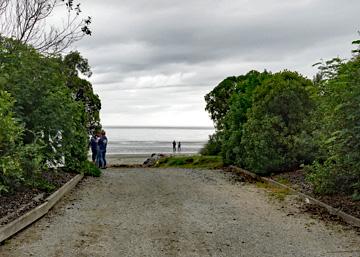 Access to the beach