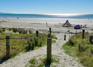 Access to the beach