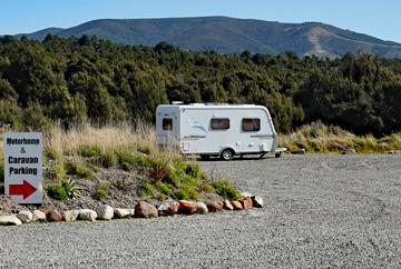 Motorhome and caravan parking