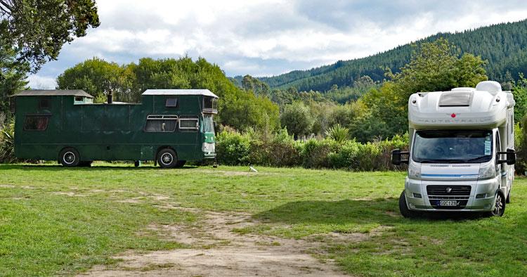 Freedom camping in the domain