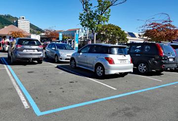 Designated parking area