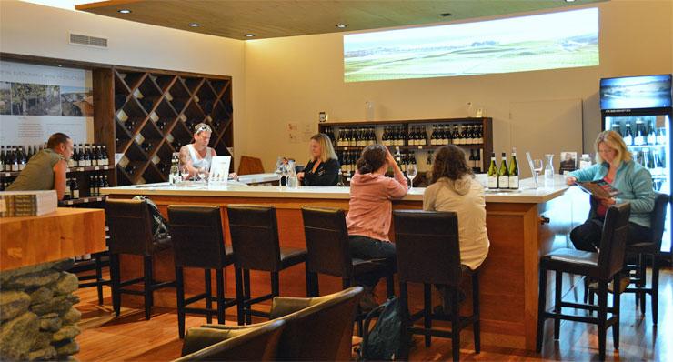 Wine tasting bar