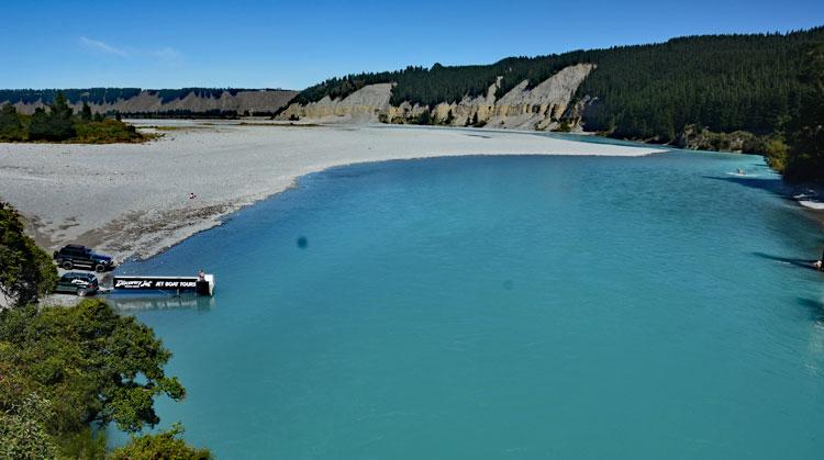 View over the Rakaia River