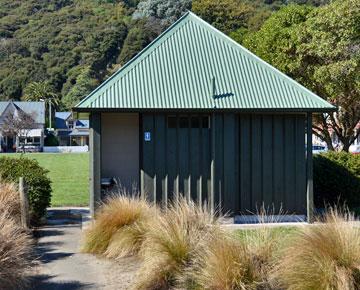 Clean public toilets are also available if needed