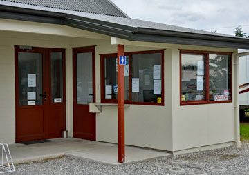 Holiday park office