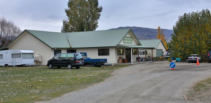 Campsite store and office