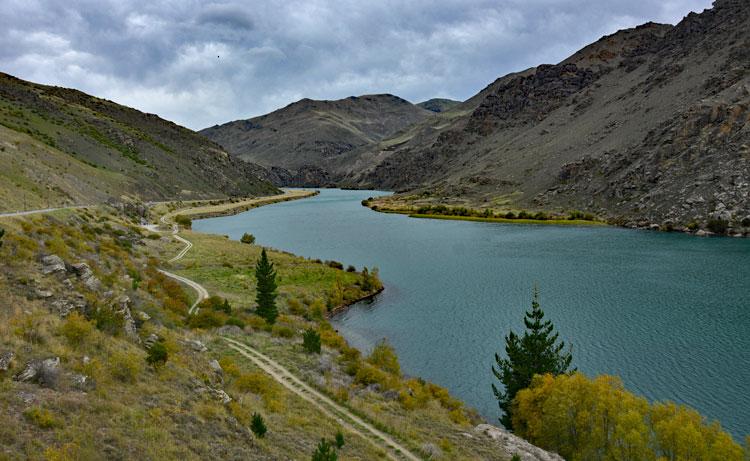 View over the Clutha river